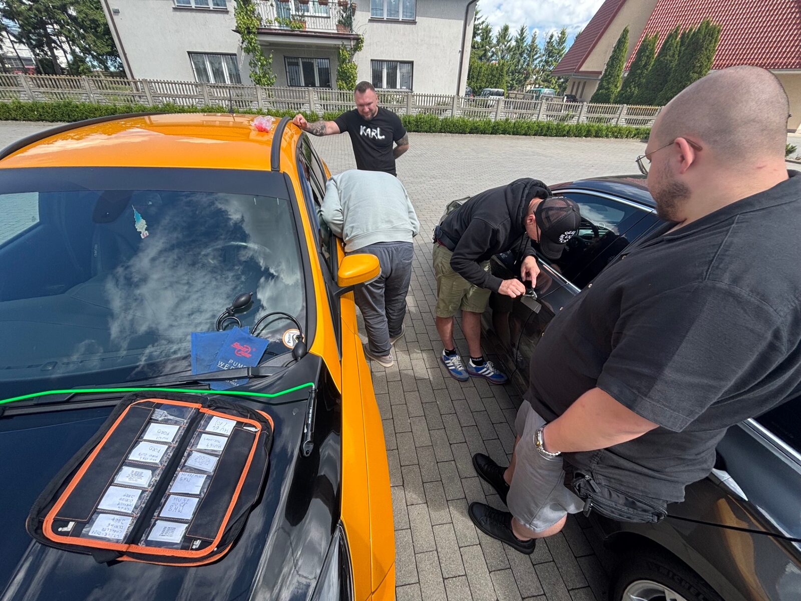 Dwa stanowiska awaryjnego otwierania podczas kursu TOMSAD – Kosakowo koło Gdyni, 12 czerwca 2026