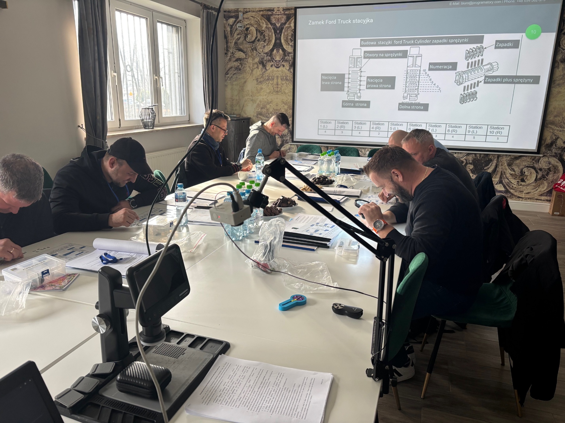 Szkolenie TOMSAD 17-19 kwietnia 2026 w Kosakowie koło Gdyni – analiza budowy zamka Ford Truck